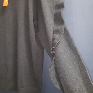 NWT! ᒍᝪᗴ ᖴᖇᗴᔑᕼ Wmns Navy Sweater! Sz L